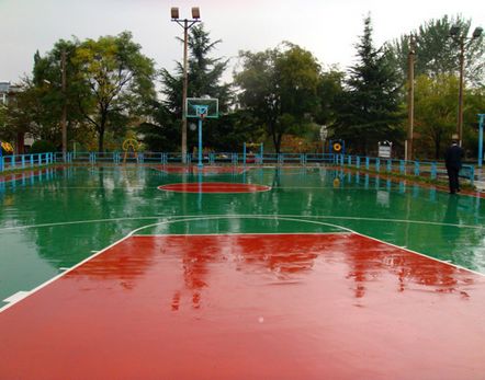 寧夏硅PU水性球場(chǎng)（寧夏電力公司）